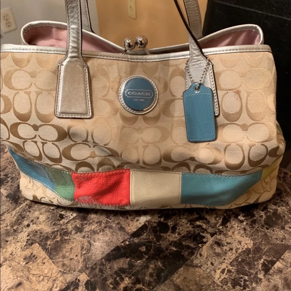 Coach shoulder purse